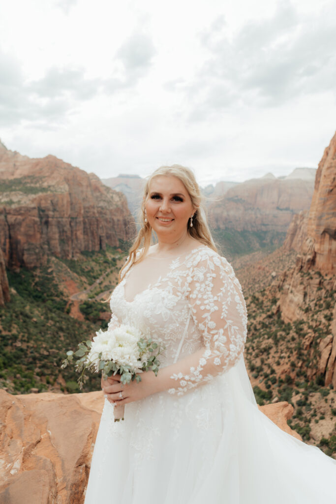 Adventurous Zion National Park Elopement- Zion Wedding and Elopement Photographer 