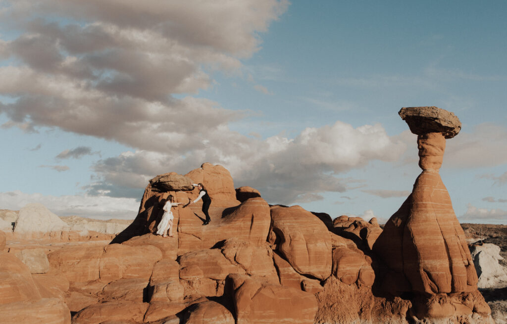 Boho Desert Elopement- Lake Powell Elopement Photographer- Amangiri Wedding Photographer