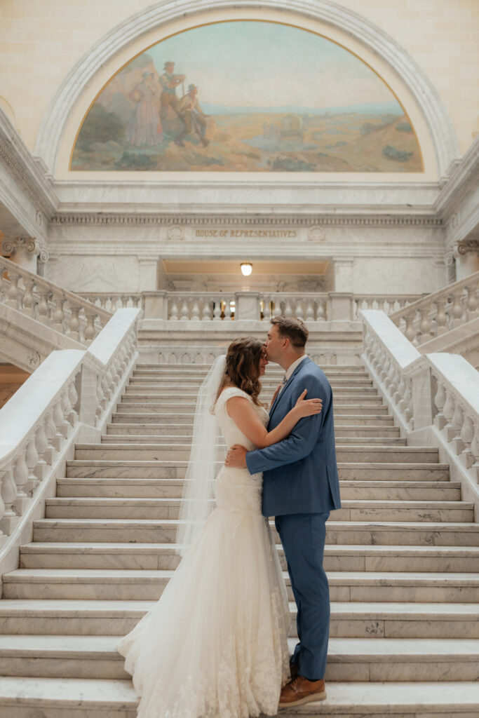 Utah State Capital Photoshoot- Utah State Capital Wedding Photos- Utah wedding photographer 