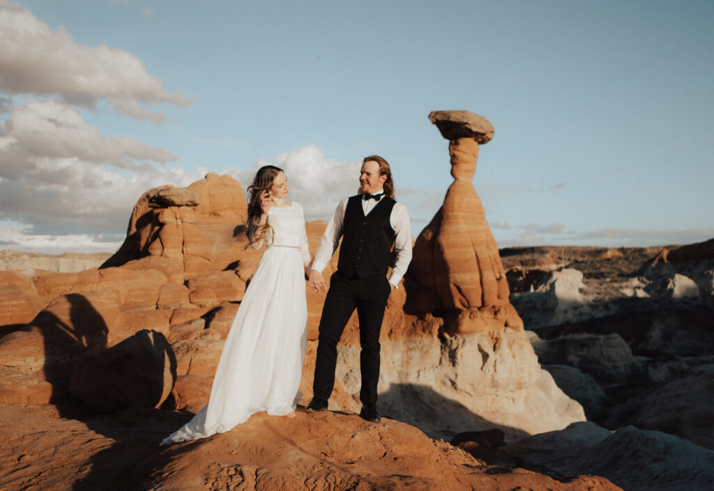 Boho Desert Elopement- Lake Powell Elopement Photographer- Amangiri Wedding Photographer