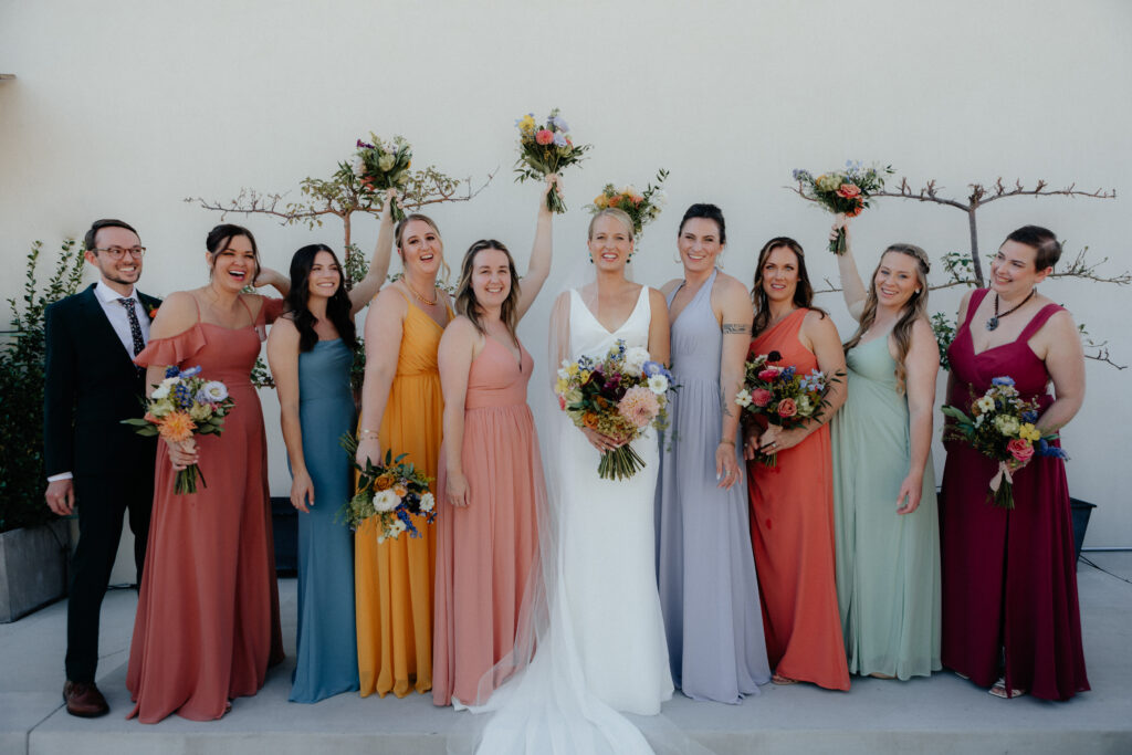 Utah Wedding Photographer| Colorful Wedding| Editorial Wedding Photographer