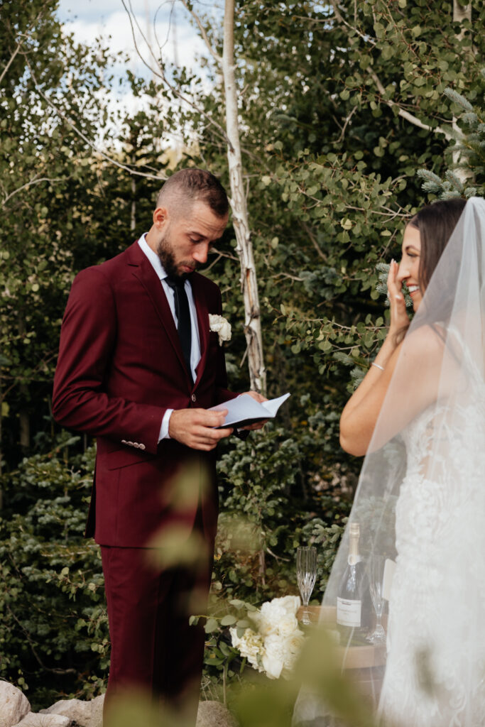 Brian Head Wedding, Brian Head cabin wedding, Utah cabin Wedding, Cabin wedding photographer 