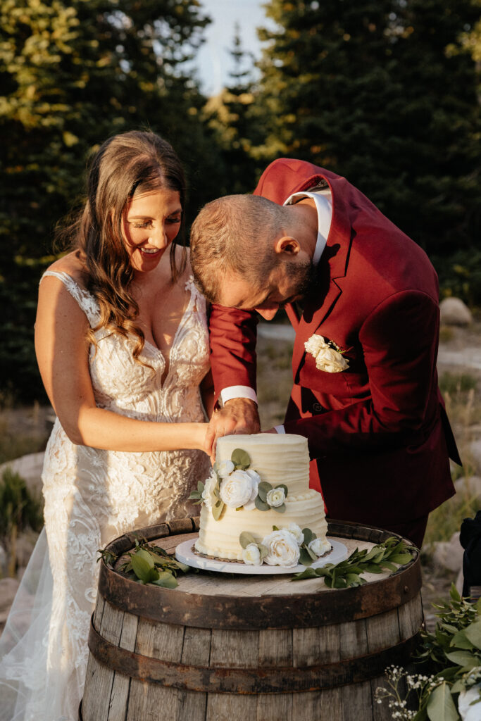 Brian Head Wedding, Brian Head cabin wedding, Utah cabin Wedding, Cabin wedding photographer 