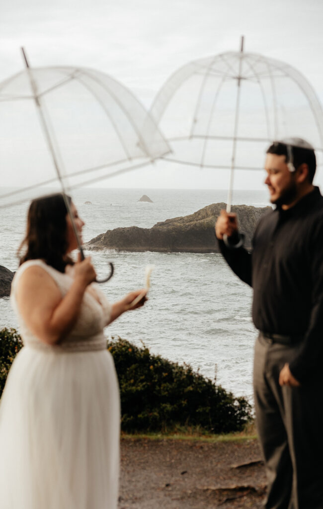 brooking elopement, oregon coast elopement, natural bridges elopement, secret beach elopement, Oregon Elopement photographer